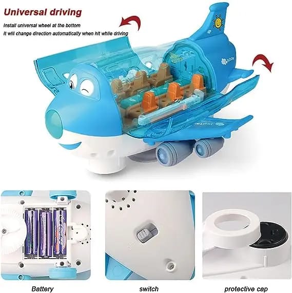 Airliner with light sounds