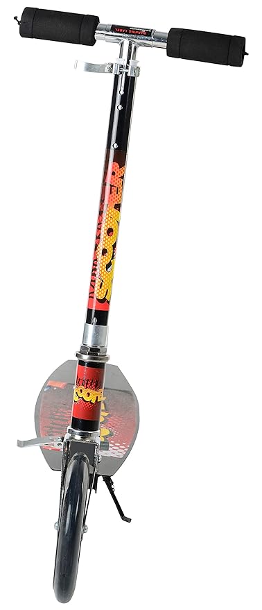 Heavy Duty Metal Body Jumbo Scooter for Kids & Adults (RED, Jumbo)