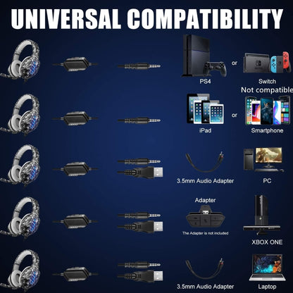 gamer rgb led lamp stereo switch with microphone