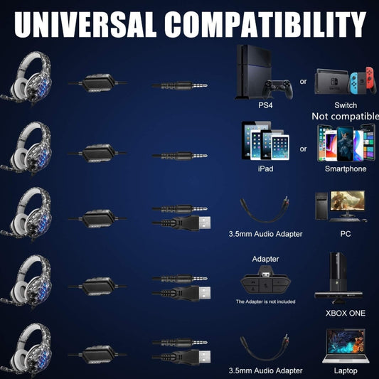  gamer rgb led lamp stereo switch with microphone