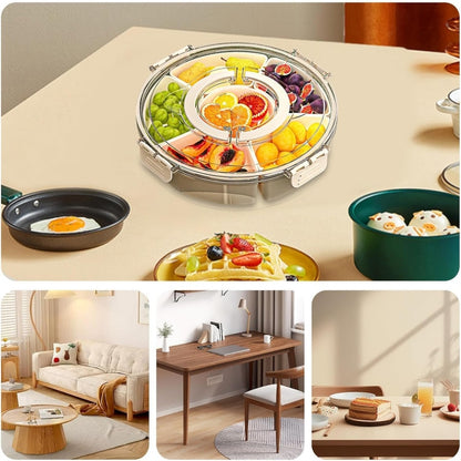 6Grid Rotating Storage Box