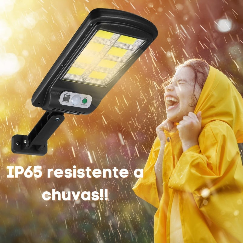 Led solar street light with motion sensor