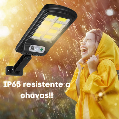 Led solar street light with motion sensor