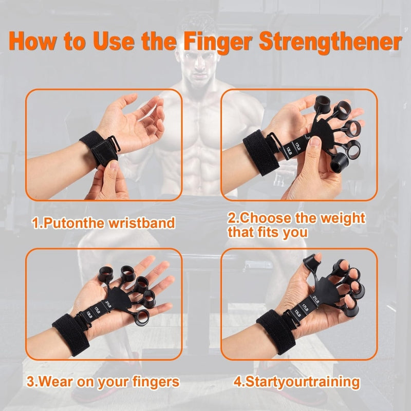 Finger strength recovery flexion