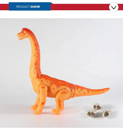 Battery operated egg lying  dinosaur