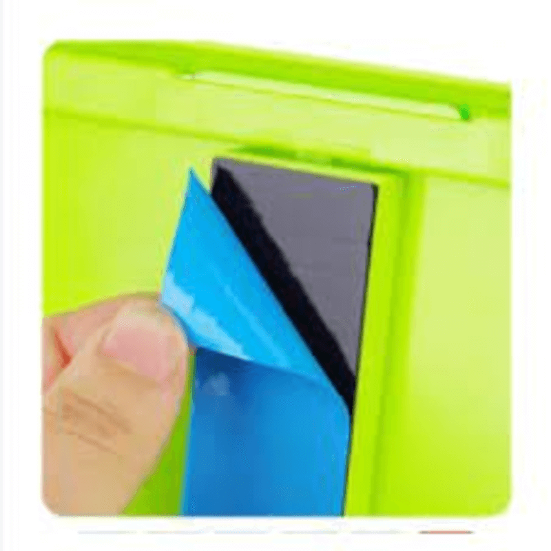 Plastic self-adhesive wall shelf 