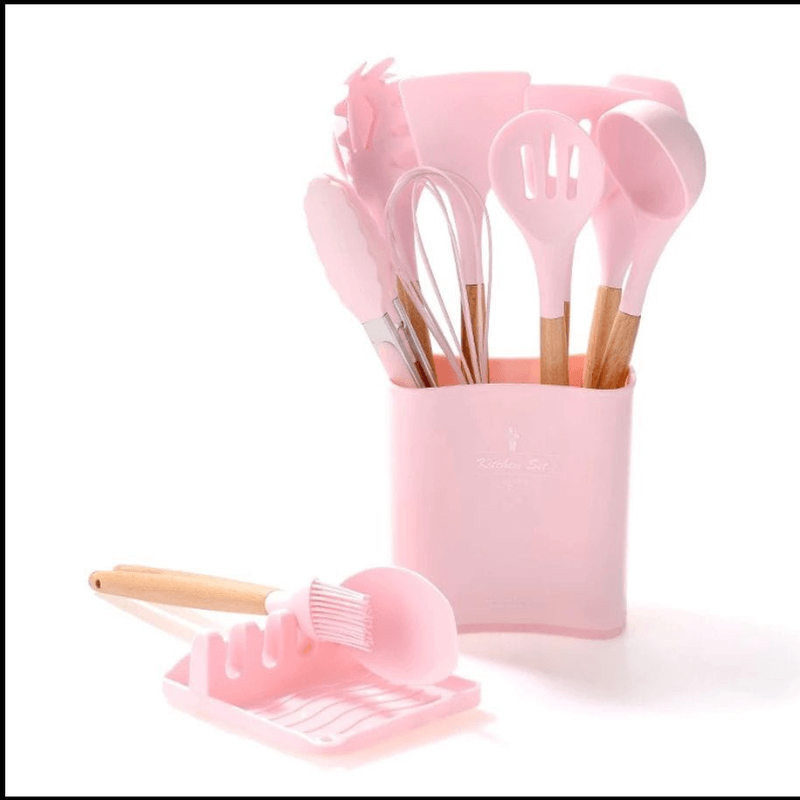 Silicone utensils 13pcs set 