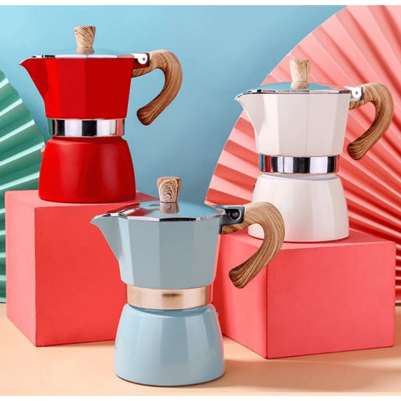 Aluminum Classic Espresso Machine Italian Style