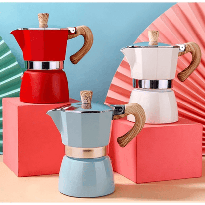 Aluminum Classic Espresso Machine Italian Style