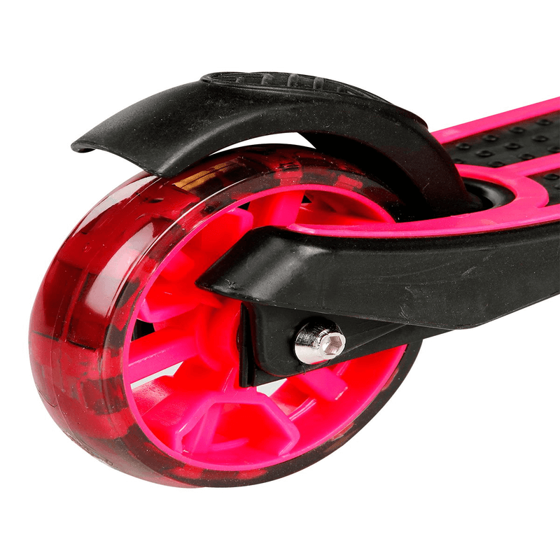 Foldable 2 wheels front led kids scooter