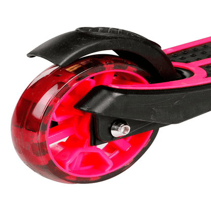 Foldable 2 wheels front led kids scooter