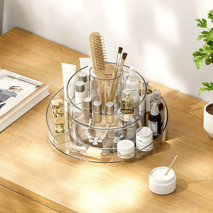 360° Rotating Acrylic Makeup Organizer