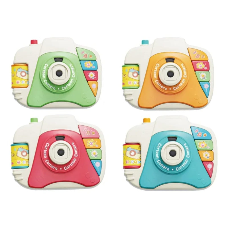 battery operated camera with piano light sound