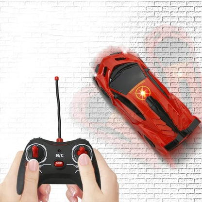 Remote control toy car wall climbing car