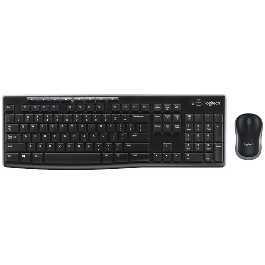 Logitech mk275 wireless keyboard &mouse combo with media key