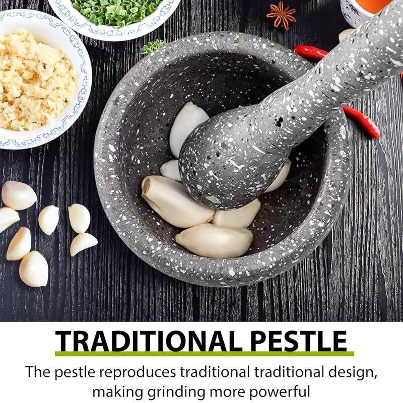 Make fresh herbs grinder bowl