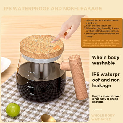 Self stirring mug 400ml usb charging