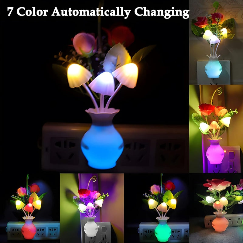 Mushroom LED Sensor Light Night Lamp