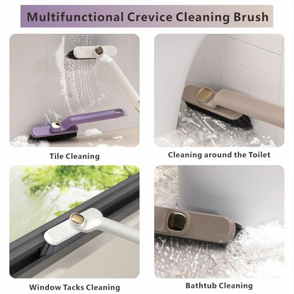 2in1 multi-function rotating crevice cleaning brush