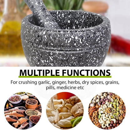 Make fresh herbs grinder bowl