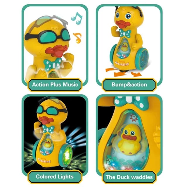 Smoke duck  with lights sounds.