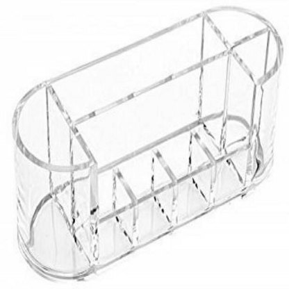 Acrylic cosmetic box makeup brushes lipstick holder