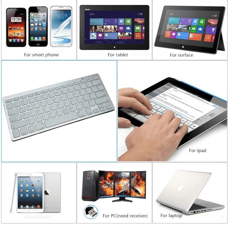 X5 wireless bluetooth keyboard ultra-thin