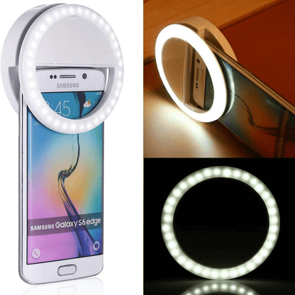 Mobile selfie ring light led for photo
