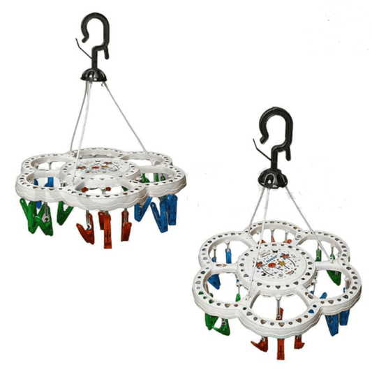 Clips plastic hanger