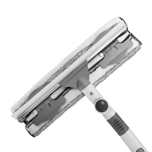 Rotatable Glass Wiper with Bendable Head