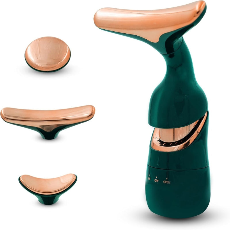 3in1 Face and Neck Massager Lifting Anti aging mask