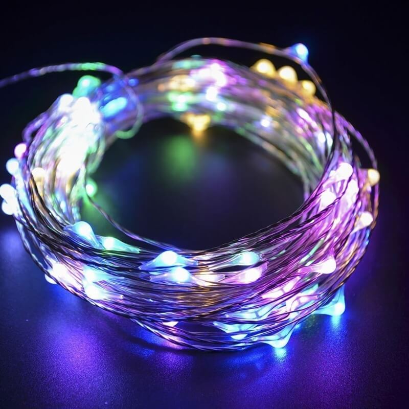 14 feet multi fairy light string