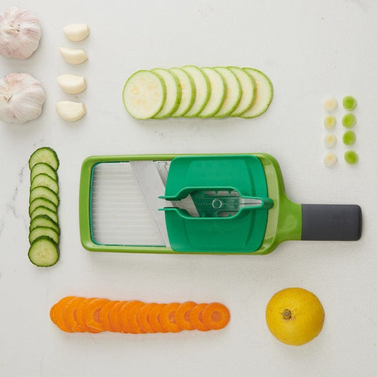 Fruit and Vegetable Slicer with Hand Guard
