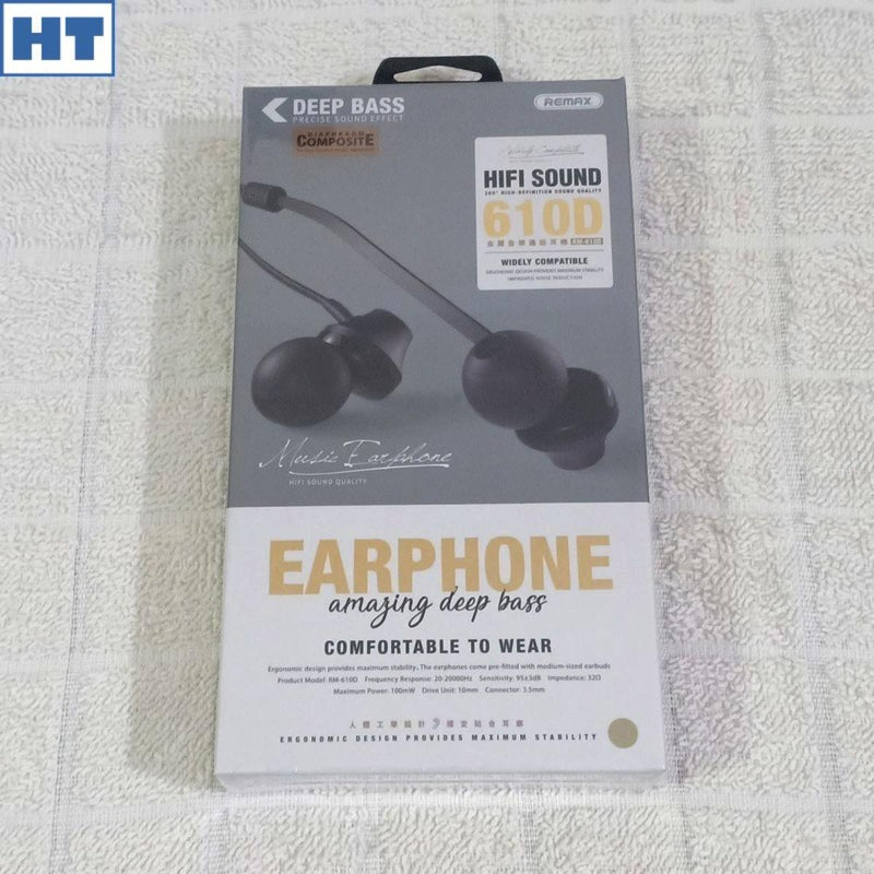 Remax stereo handsfree rm 610d