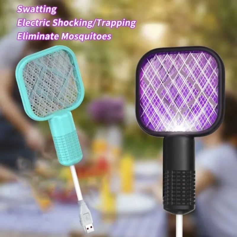 USB Electric Mosquito Swatter Mini Insect Racket