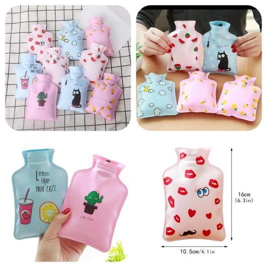 Cartoon hot water bottle collection  6 pack