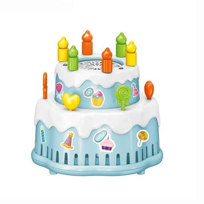  bubble  cake with lights.