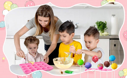 Silicon loly pop mould