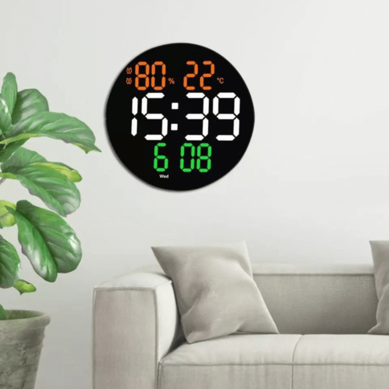 Digital wall clock