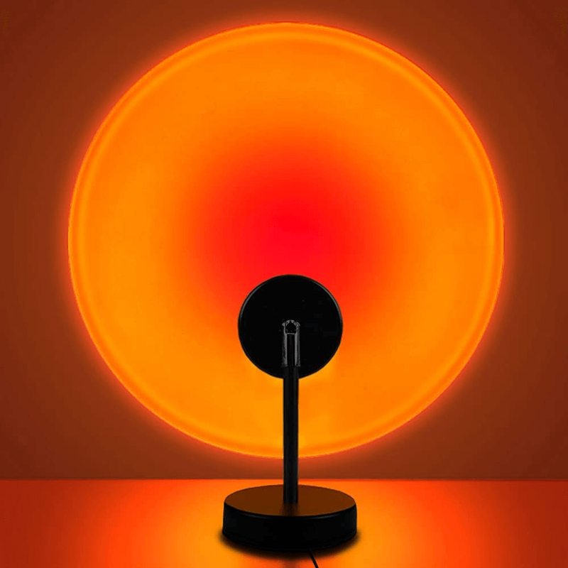 Sunset led projection night light