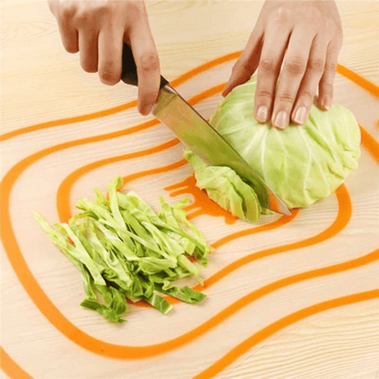 Plastic cutting board non-slip