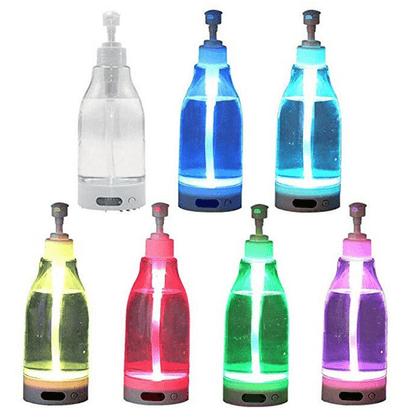 Soap brite led glowing liquid soap bottle