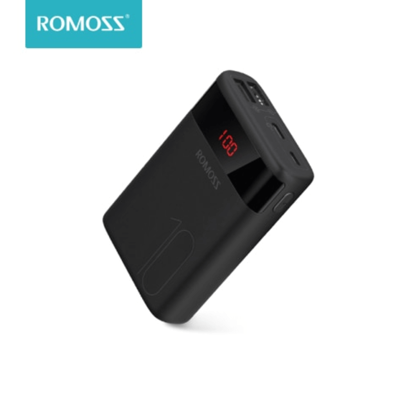 Romoss ares 10 power bank 10000mah mini size