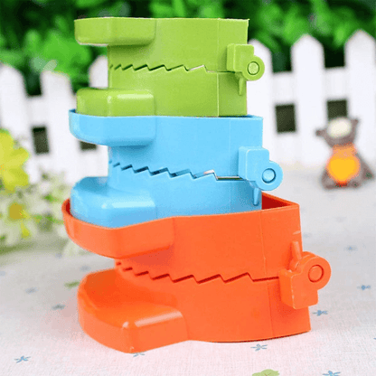 3pcs colored dumpling dough presser maker tool