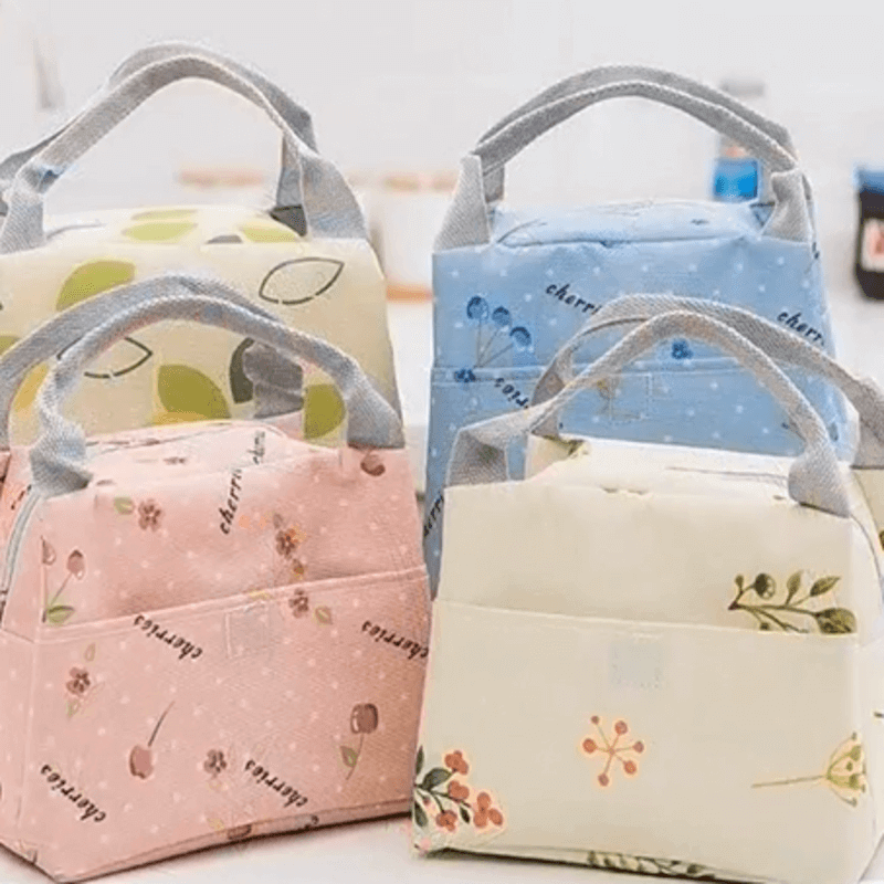 Collapsible insulated lunch bag