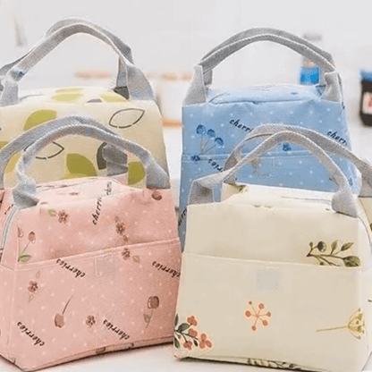 Collapsible insulated lunch bag