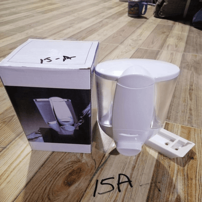 Wall mounted commercial liquid soap dispenser