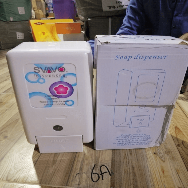 Shampoo wall dispenser