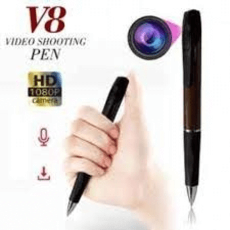 Spy pen camera v8 hd 1080p