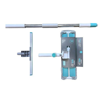 Rotatable Glass Wiper with Bendable Head